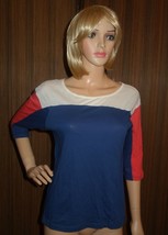 See by Chloe Wool Color block top cotton IT 42 US 6 new - £88.94 GBP