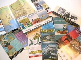 Catalina Island 15 New Brochures 2010 - 2012 Maps Attractions Info Details #A - £27.24 GBP