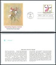 1984 US FDC Cover - Spreading Pogonia Orchid Flower, Miami, Florida F16 - £2.37 GBP