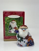 VTG Hallmark Keepsake Ornament Cool Character Snowman 2000 By Linda Sickman Tin - $11.84