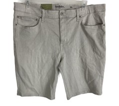 Goodfellow Mens Shorts Size 42 Slim Total Flex Stretch Gray Denim 10.5&quot; ... - $26.01