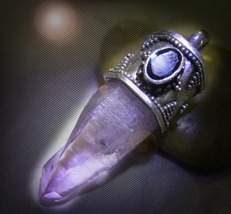 HAUNTED NECKLACE SORCERER'S WAND OF BANISHING SECRET EXTREME OOAK SECRET MAGICK image 2