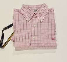 NWT Brooks Brothers Pink University Button Down Ivy Small 100% Supima Cotton - £43.41 GBP