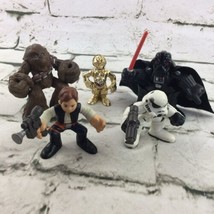 Playskool Star Wars Figures From Death Star Escape Set Darth Vader C3PO ... - $11.88