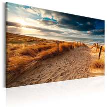 Tiptophomedecor Stretched Canvas Landscape Art - Summer Storm - Stretched &amp; Fram - £63.86 GBP+