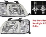 FIT HONDA CRV CR-V 1997-2001 RIGHT LEFT LED HEADLIGHTS HEAD LIGHTS LAMPS... - $144.53