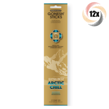 12x Packs Gonesh Extra Rich Arctic Chill Incense Sticks | 20 Sticks Per ... - £23.15 GBP