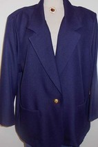 Navy Horse Show Down Hobby Halter Jacket Plus Size 26W  - $60.00