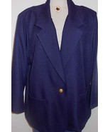 Navy Horse Show Down Hobby Halter Jacket Plus Size 26W  - £46.86 GBP