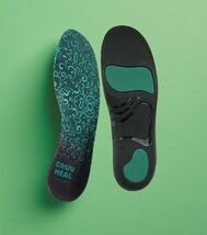 Orthotic Insoles Cruvheal 220+lbs Strong Arch Support Insoles and Work C... - $16.82