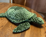 Rare Paul E Sernau Realistic Sea Turtle Plush Stuffed Animal 25&quot; Long Oc... - $44.50