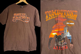 Harley Davidson T Shirt Size XL Mens Tombstone Arizona Cowboy Western Gr... - $46.50