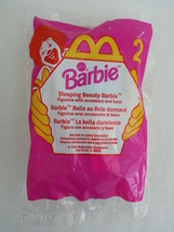 McDonalds 1999 Barbie Sleeping Beauty Figurine #2 Mattel with Accessories Base - £11.71 GBP