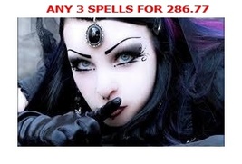 ANY 3 SPELLS FOR 286.77 LENORA CHANCE LIMITED TIME OFFER - $286.77