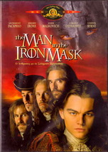 The Man In The Iron Mask (1998) Leonardo Di Caprio, Jeremy Irons,Malkovich R2 Dvd - £10.15 GBP