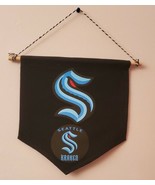 Seattle Kraken Wall Banner Black - $24.45 CAD
