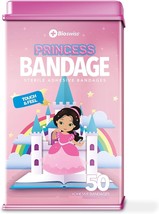 BioSwiss Bandages Princess Shaped Self Adhesive Bandage, Latex Free 50 COUNT - £10.91 GBP