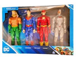 DC Comics 12” Action Figure Superman  Flash Cyborg Aquaman Superheroes - $26.73