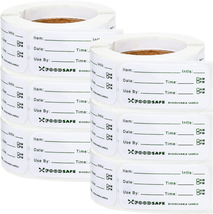 1500 Pieces Food Labels for Catering Food Date Storage Labels 1 X 2 Inch... - £13.22 GBP