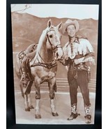 Vintage Roy Rodgers and Trigger Western Movie Postcard Ludlow Publicity ... - €15,05 EUR