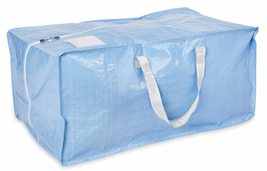 Large Garment Bag With Zipper Storage Bag Blue by Lularoe - £17.22 GBP