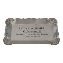 Kutztown PA Advertising Candy Tray Ritter Fisher Furniture Brunswick Pho... - $53.20 CAD