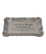 Kutztown PA Advertising Candy Tray Ritter Fisher Furniture Brunswick Pho... - $725.56 MXN