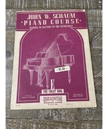 John W Schaum Piano Course The Violet Song Book - $40.45 CAD