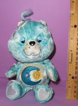 Care Bears Anniversary Bedtime Bear Gem Beanie Play Along Charmers 8&quot; Plush - £33.64 GBP