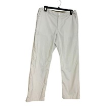 Under Armour Mens Size 36 R Golf Pants Tan Grey Beige Striped Straight L... - $17.81