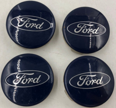 2013-2019 Ford Rim Wheel Center Cap Set Blue OEM B03B34022 - $49.49