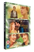 Sense And Sensibility/Pride And Prejudice/Shakespeare In Love DVD (2007) Kate Pr - £13.94 GBP