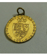 1791 Great Britain King George III Spade 1 Guinea Gold Coin 8.6g w/loop - €1.889,81 EUR