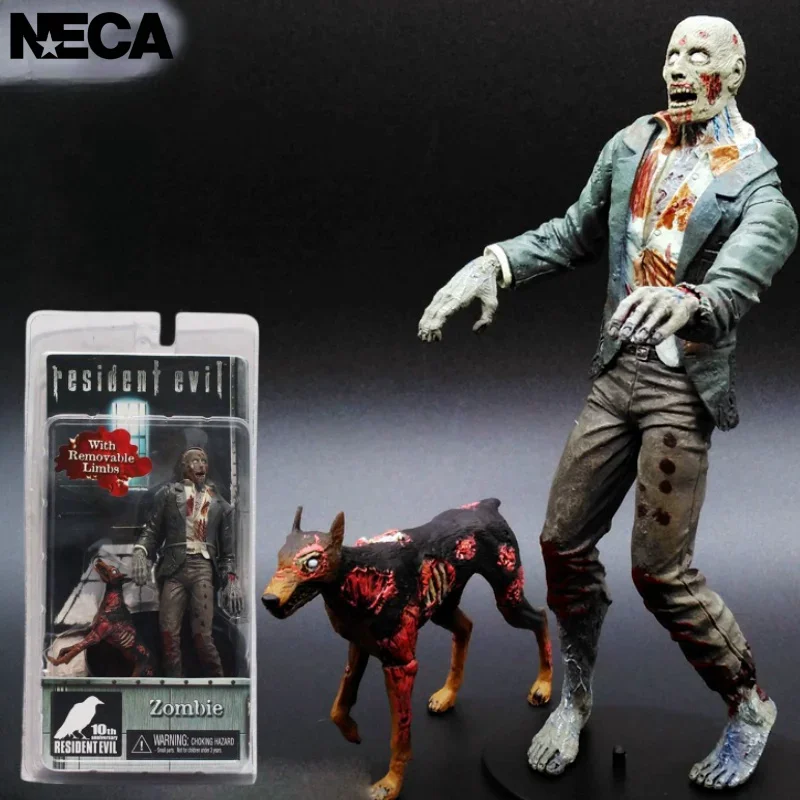 NECA Resident Evil Walking Dead Licking Eater Zombie Zombie Dog Movable Doll - £34.97 GBP+