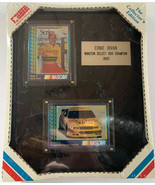 Vintage Ernie Irvan NASCAR Card Plaque Winston Select 500 Champ 1993 10”... - £5.46 GBP