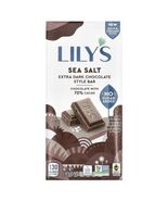 Lily&#39;S Sweets, 70% Sea Salt Stevia Chocolate, 2.8 Ounce (9 Bars) 12/2026 - $1,170.83 MXN