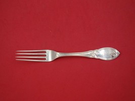 Coin Silver by Various Makers Regular Fork w/Leaf Patented 1850 7&quot; - $1,489.08 MXN