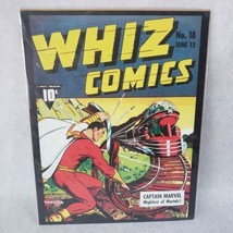 CAPTAIN MARVEL Whiz Comics #18 1941 Vintage DC Comics Series 11&quot;X14&quot; Poster - $12.86