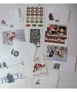 Holiday Greeting Cards (12) with Matching Envelopes &amp; Stickers - Charity... - $5.43 CAD