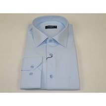 Men's Shirt CASILA Turkey Cotton Blend Long Sleeves 501990-12 Blue Pin Dots image 4
