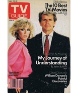 ORIGINAL Vintage Jan 12 1985 TV Guide Magazine No Label Knots Landing D ... - $14.84