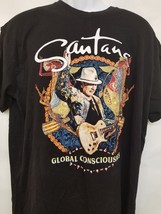 SANTANA - ORIGINAL 2019 GLOBAL CONSCIOUSNESS TOUR CONCERT TOUR 2XL T-SHIRT - $568.49 MXN