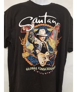 SANTANA - ORIGINAL 2019 GLOBAL CONSCIOUSNESS TOUR CONCERT TOUR 2XL T-SHIRT - $560.46 MXN