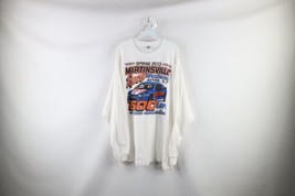 NASCAR Mens 2XL XXL Spell Out Martinsville Race Weekend Long Sleeve T-Shirt - £31.07 GBP