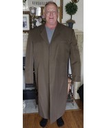 Bonelli Overcoat Style 2pc 46L Suit Coat &amp; 40x32 Pants Brown - €43,39 EUR