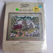 Something Special Spring Scene Needlepoint Kit 30530 Vintqge 1987 Unopened  - $29.69