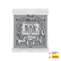 Ernie Ball - Ernesto Palla Black &amp; Silver Nylon Strings - $16.98
