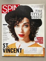 2011 September Spin Magazine - Annie Clark Cover - Style Issue - £9.90 GBP