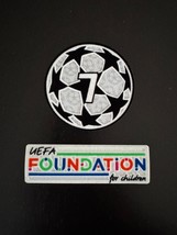 Patch Milan AC 7 Ligues des Champions officiel 24/25 + UEFA Foundation - £8.33 GBP