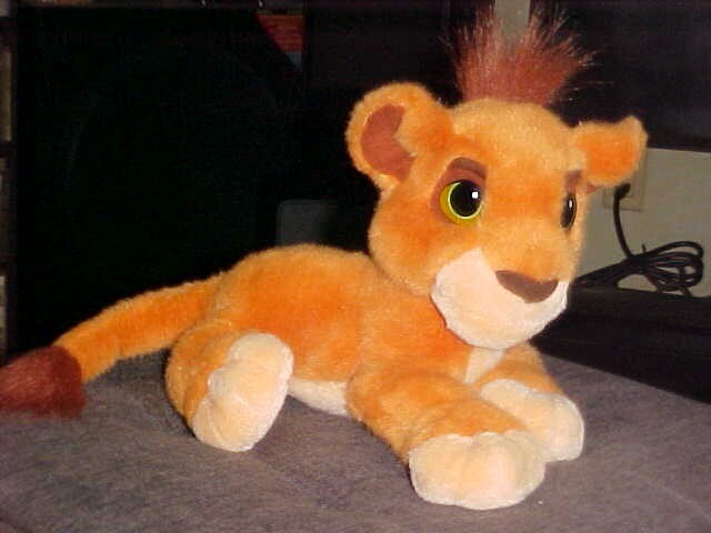 12&quot; Disney Purring Kovu Stuffed Toy From The Lion King Simba&#39;s Pride 199... - $148.49